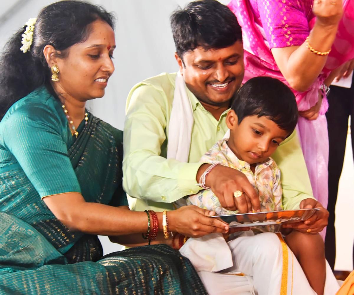 RVK – Hulimangala Conducted Aksharabhyasa Ceremony (26)