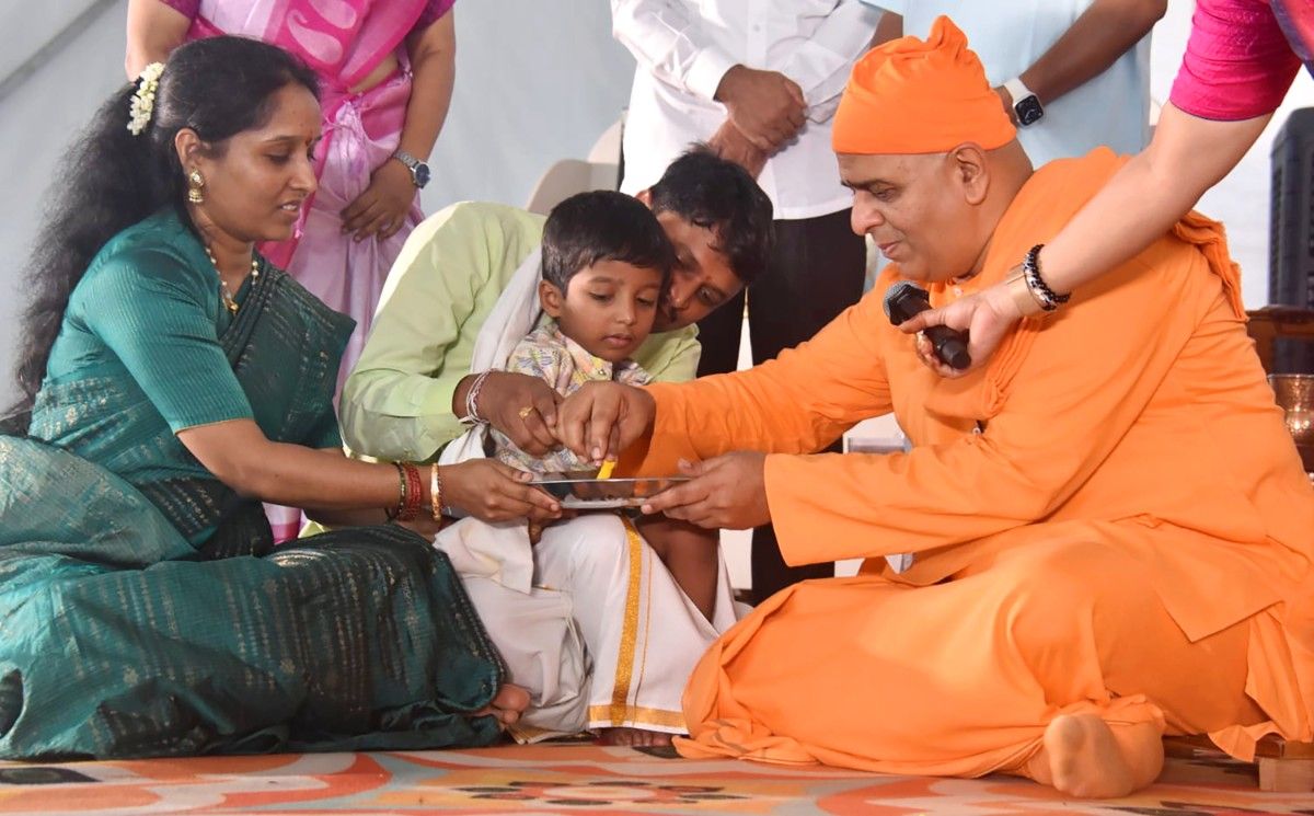 RVK – Hulimangala Conducted Aksharabhyasa Ceremony (29)