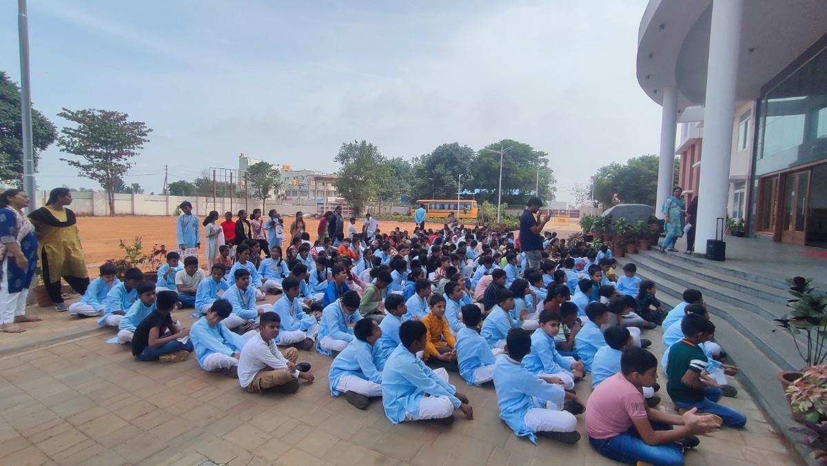 School Election Campaign in RVK - Hulimangala (3)