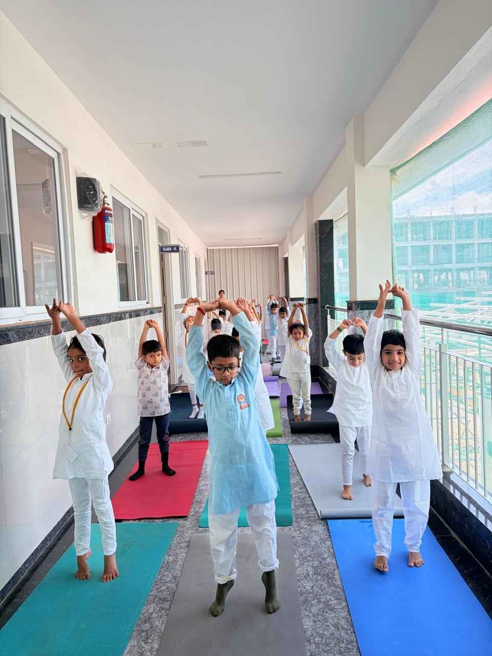 The 12th International Yoga Day Observes in RVK - Hulimangala (1)