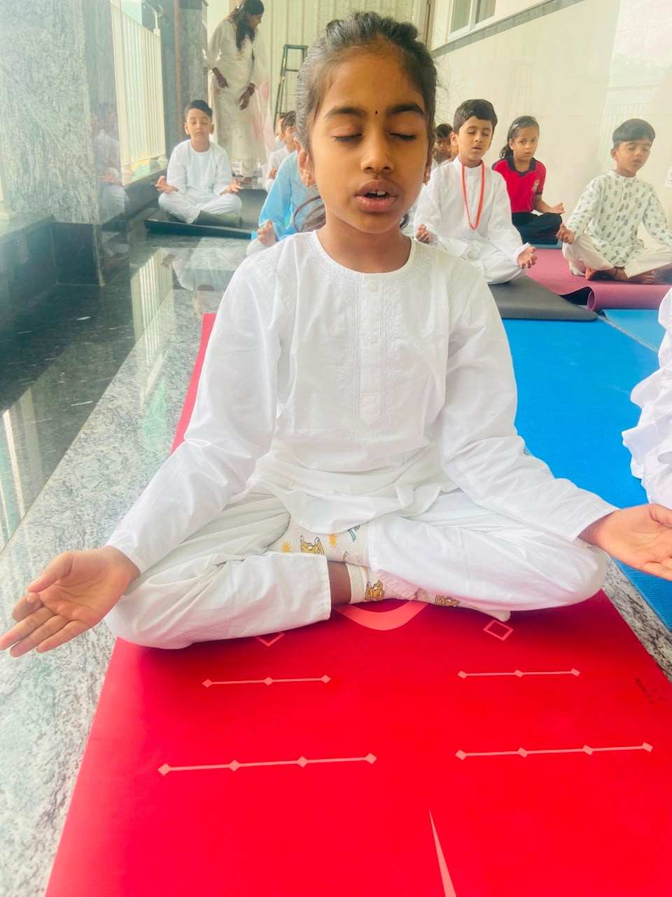 The 12th International Yoga Day Observes in RVK - Hulimangala (10)