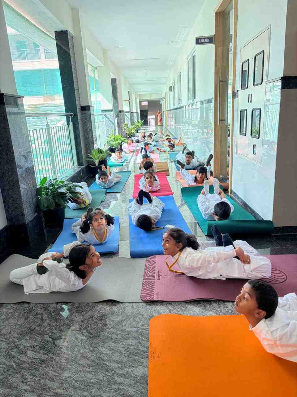 The 12th International Yoga Day Observes in RVK - Hulimangala (2)