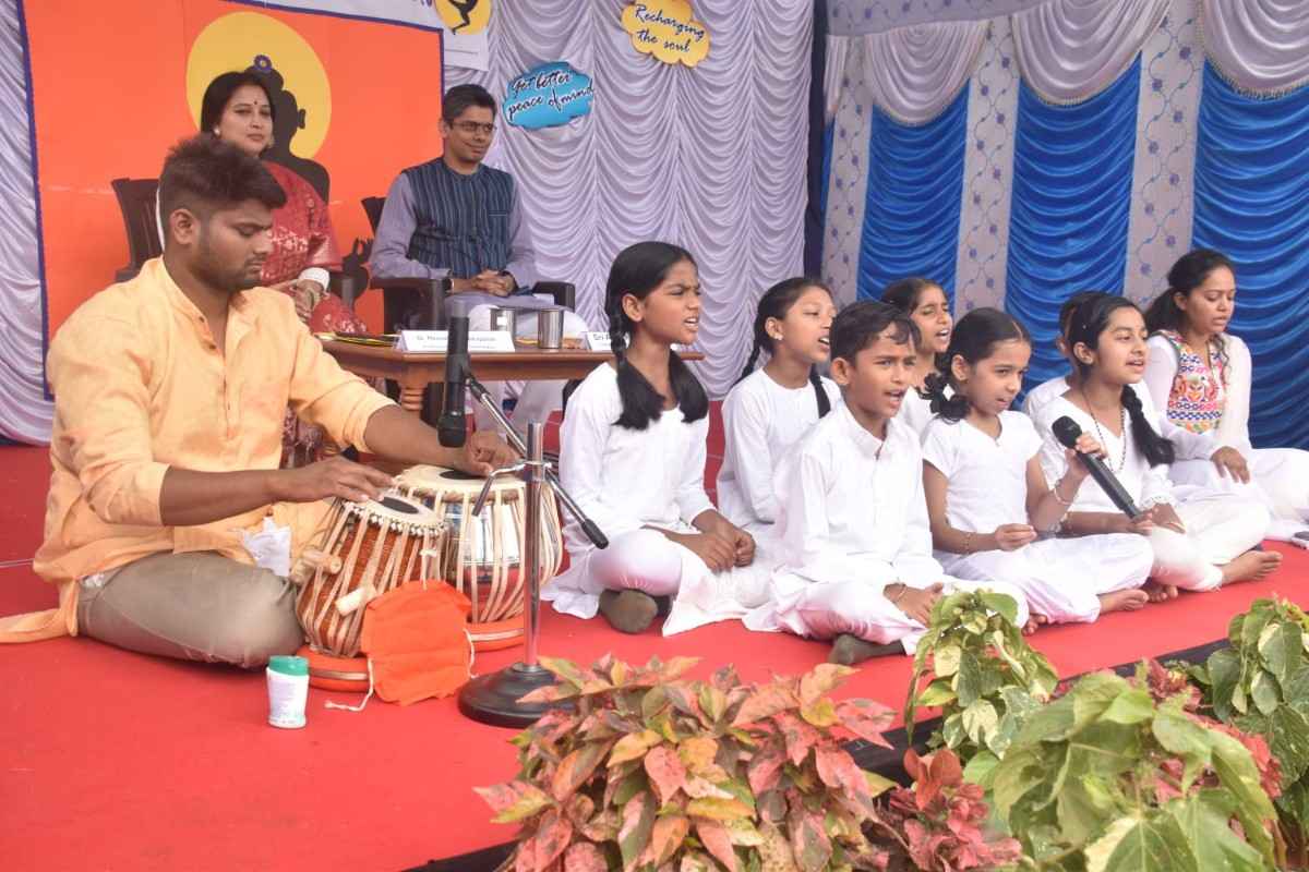 The 12th International Yoga Day Observes in RVK - Hulimangala (43)