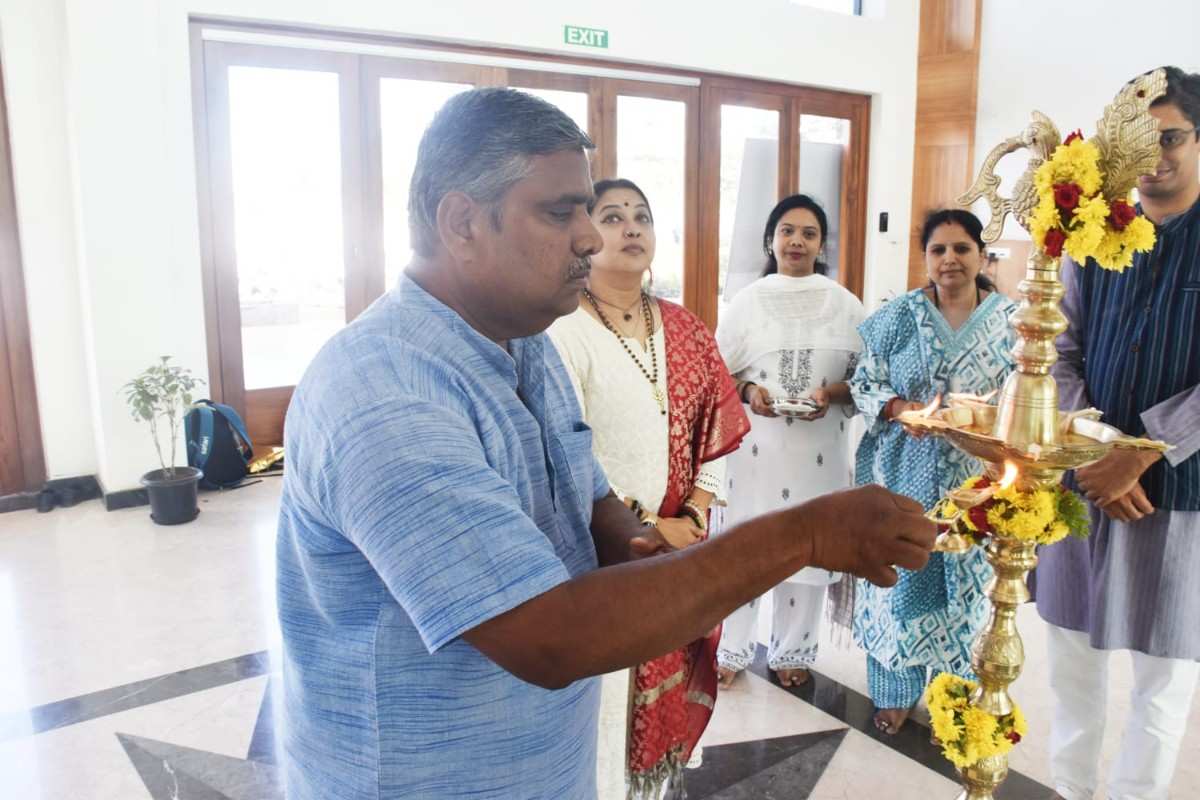 The 12th International Yoga Day Observes in RVK - Hulimangala (45)