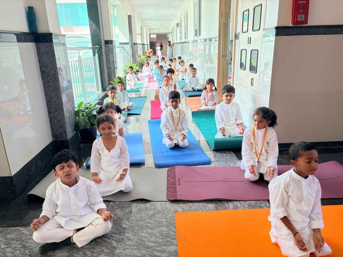 The 12th International Yoga Day Observes in RVK - Hulimangala (5)