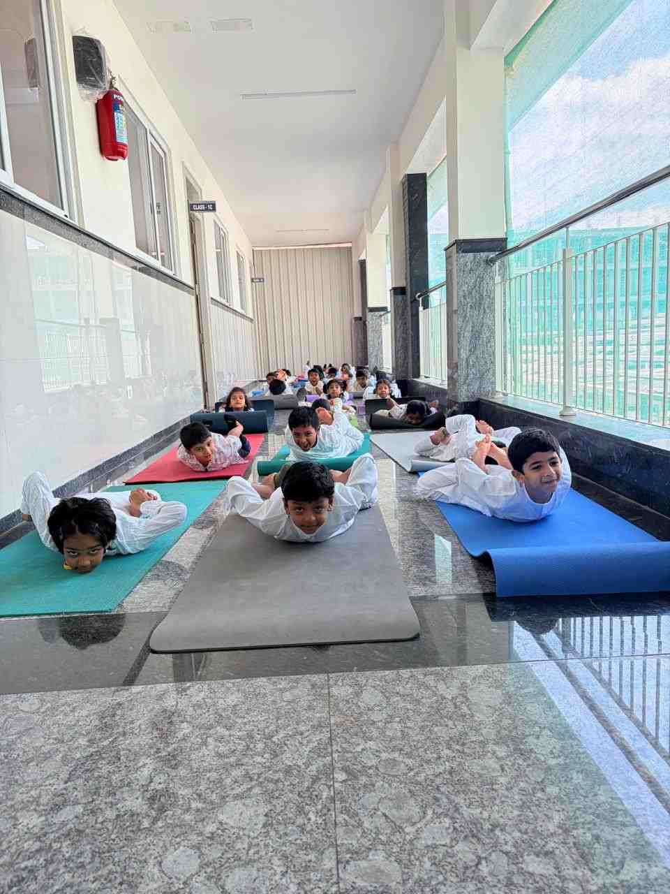 The 12th International Yoga Day Observes in RVK - Hulimangala (63)