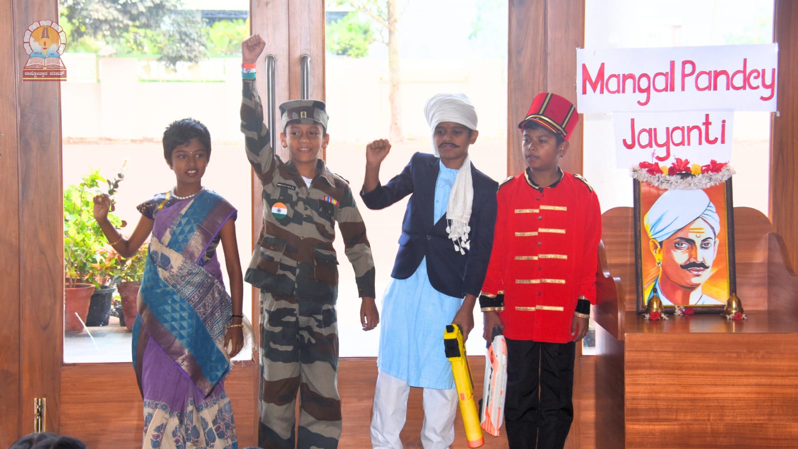 Mangal Pandey Jayanti Celebrated at RVK - Hulimangala (2)