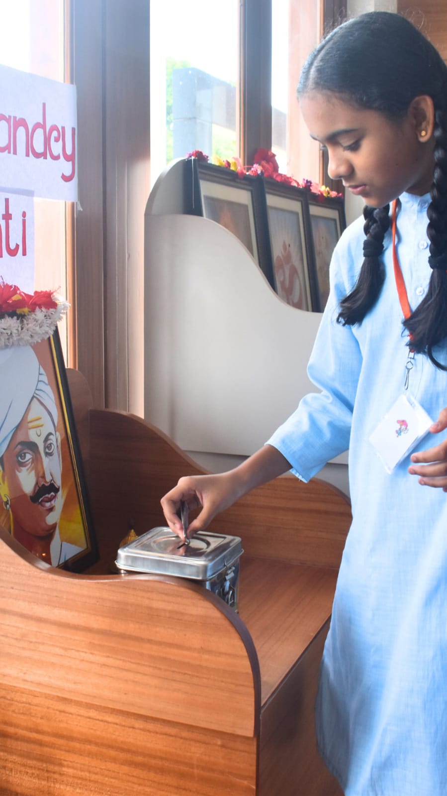 Mangal Pandey Jayanti Celebrated at RVK - Hulimangala (4)