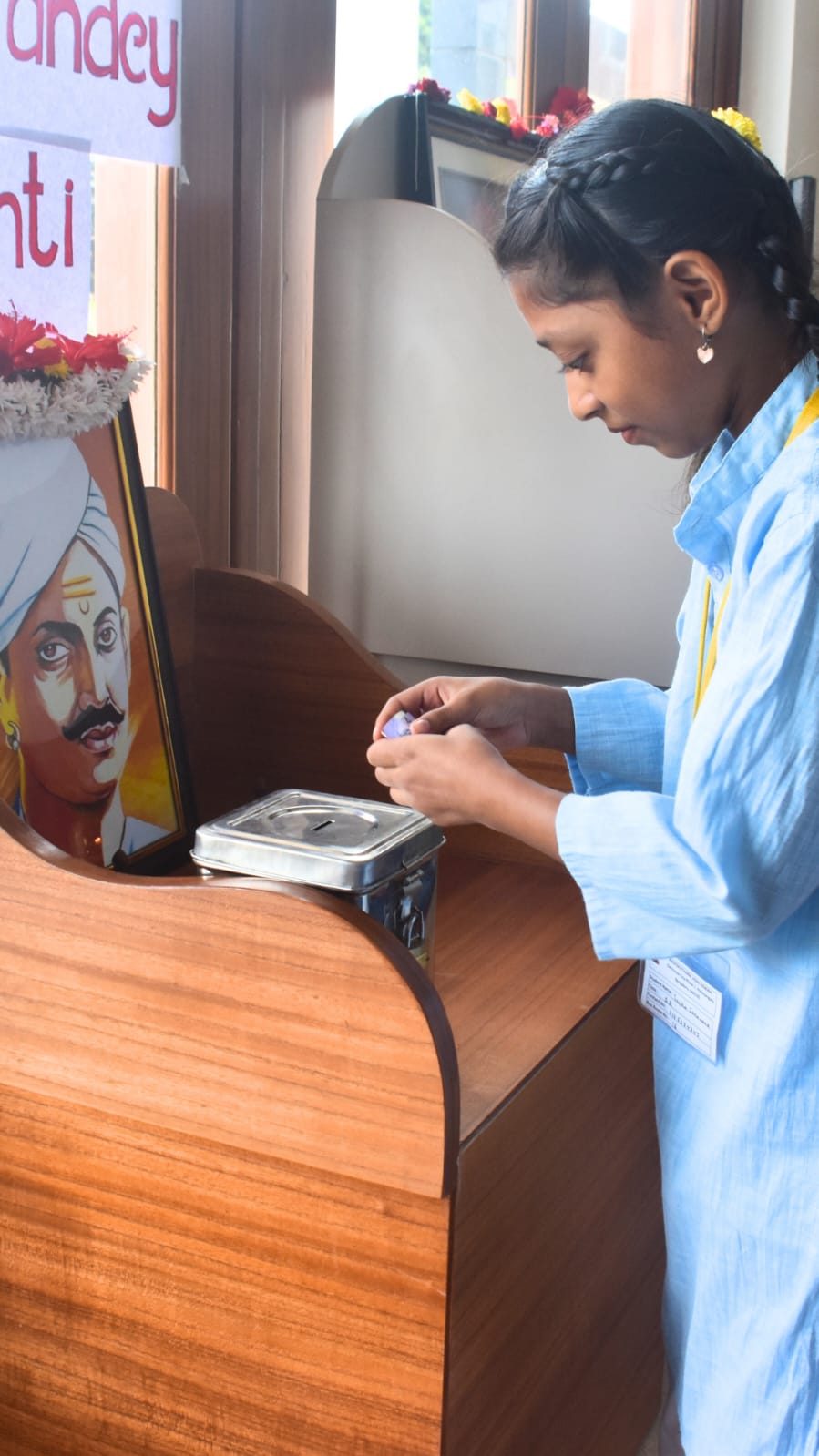 Mangal Pandey Jayanti Celebrated at RVK - Hulimangala (6)