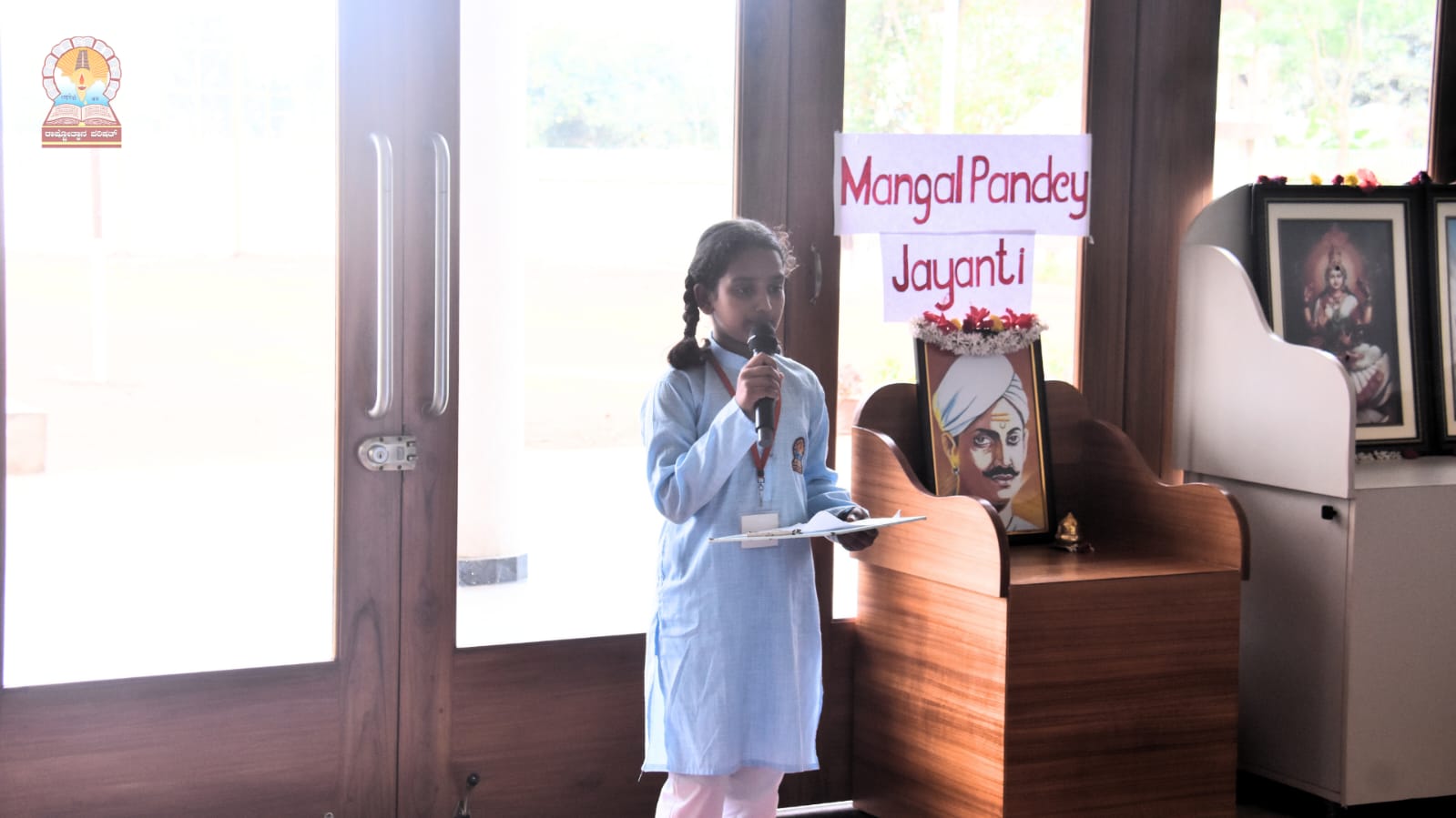 Mangal Pandey Jayanti Celebrated at RVK - Hulimangala (7)