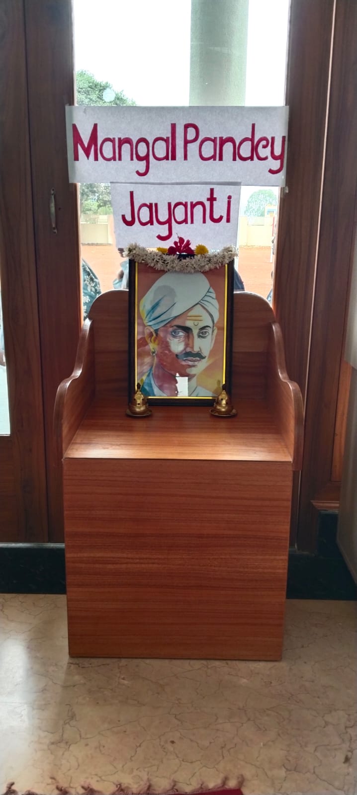 Mangal Pandey Jayanti Celebrated at RVK - Hulimangala (8)