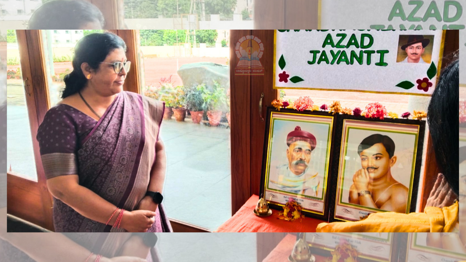 RVK - Hulimangala Celebrates Azad and Tilak Jayanti (2)