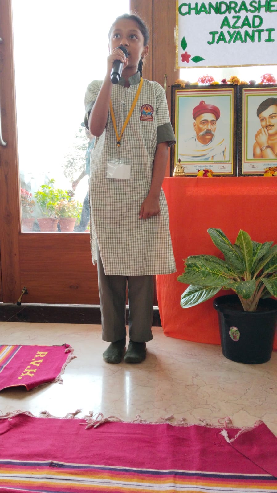 RVK - Hulimangala Celebrates Azad and Tilak Jayanti (9)