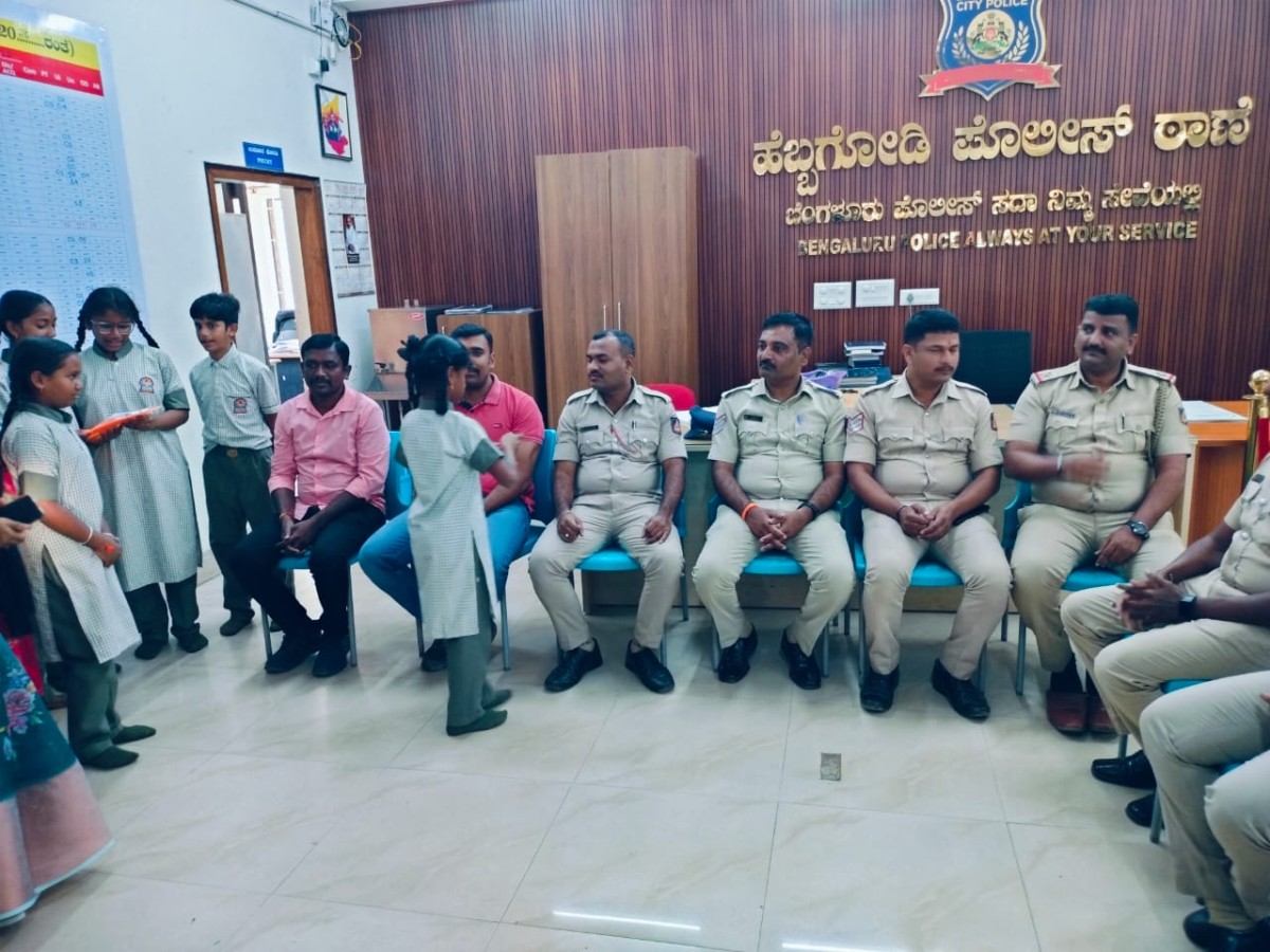 Raksha Bandhan Celebrated at RVK - Hulimangala (15)