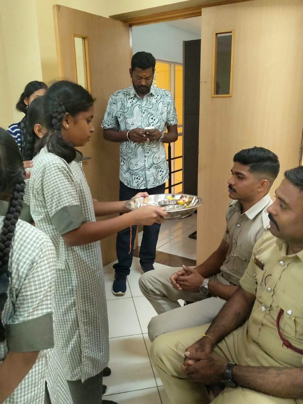 Raksha Bandhan Celebrated at RVK - Hulimangala (5)