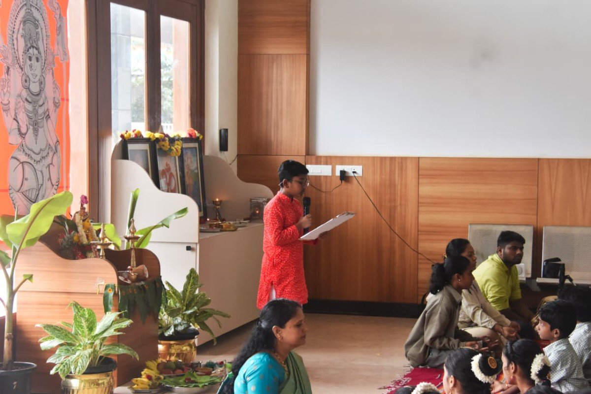 Varamahalakshmi Vrat Celebrated at RVK - Hulimangala (3)